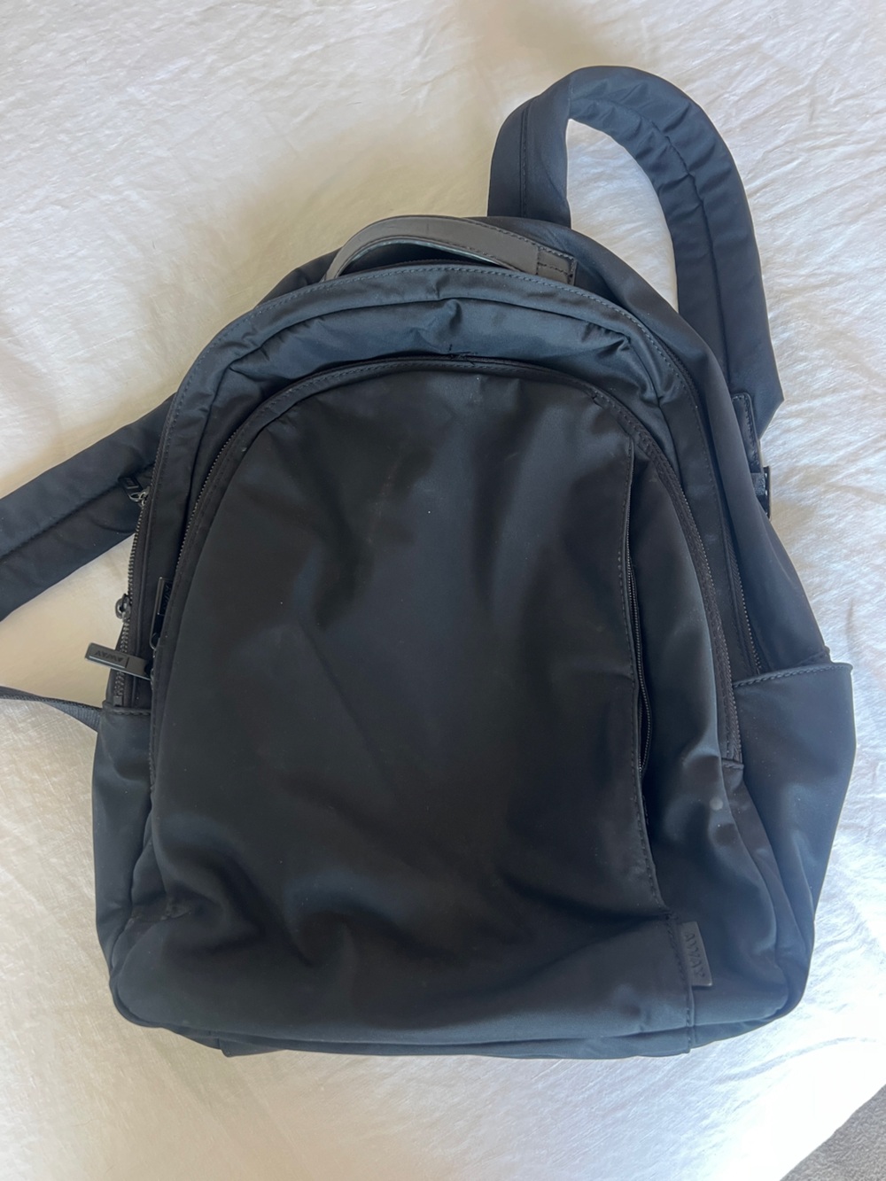 Away Black Compact Laptop Backpack